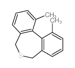 Dibenzo[c,e]thiepin,5,7-dihydro-1,11-dimethyl- structure