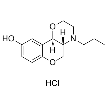 (+)-PD 128907盐酸盐结构式