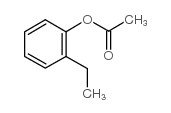 乙酸-2-乙基苯酯结构式
