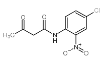 N-(4-Chloro-2-nitrophenyl)-3-oxobutanamide Structure