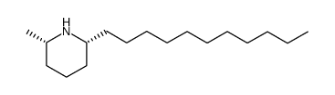 (2R,6S)-Isosolenopsine A结构式