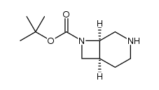 顺式-8-Boc-3,8-二氮杂双环[4.2.0]辛烷结构式