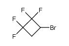 3-bromo-1,1,2,2-tetrafluorocyclobutane Structure