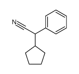 rac-cyclopentyl(phenyl)acetonitrile结构式