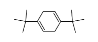 1,4-di-tert-butyl-1,4-cyclohexadiene结构式