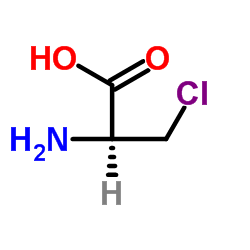 (S)-2-氨基-3-氯丙酸结构式