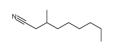 3-methylnonanenitrile结构式