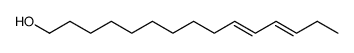 10,12-Pentadecadien-1-ol结构式