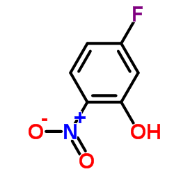 5-Fluoro-2-nitrophenol structure
