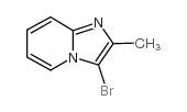 3-溴-2-甲基咪唑并[1,2-A]吡啶结构式