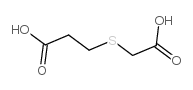 3-(carboxymethylsulfanyl)propanoic acid Structure