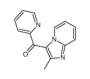 (2-methylimidazo[1,2-a]pyridin-3-yl)-pyridin-2-ylmethanone结构式