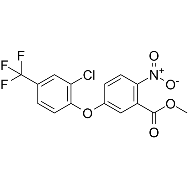 三氟羧草醚甲酯结构式
