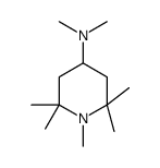 4-二甲氨基-1,2,2,6,6-戊甲基哌嗪结构式