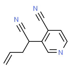 3-Pyridineacetonitrile,4-cyano--alpha--2-propenyl- (9CI)结构式