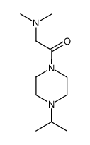 1-(N,N-dimethyl-glycyl)-4-isopropyl-piperazine Structure