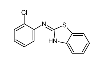 N-(2-Chlorophenyl)-1,3-benzothiazol-2-amine Structure