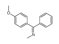 1-(4-methoxyphenyl)-N-methyl-1-phenylmethanimine Structure