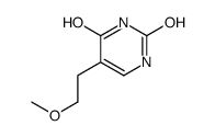 5-(2-methoxyethyl)-1H-pyrimidine-2,4-dione Structure