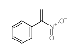 Styrene, alpha-nitro- structure