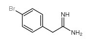 2-(4-BROMO-PHENYL)-ACETAMIDINE HCL Structure