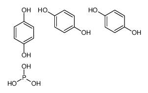 benzene-1,4-diol,phosphorous acid结构式