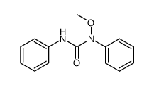 N-methoxy-N,N'-diphenyl-urea结构式