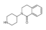 2-piperidin-4-yl-3,4-dihydroisoquinolin-1-one Structure