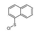 naphthalen-1-yl thiohypochlorite Structure
