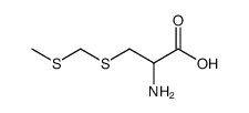 S-(Methylthiomethyl)cystein结构式