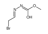 methyl N-(2-bromoethylideneamino)carbamate结构式