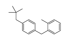 1-(2,2-dimethylpropyl)-4-[(2-methylphenyl)methyl]benzene Structure