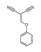 2-(phenoxymethylidene)propanedinitrile结构式