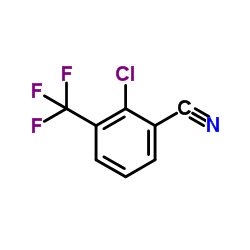 2-Chloro-3-(trifluoromethyl)benzonitrile structure