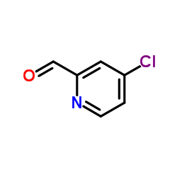 4-氯-2-吡啶甲醛结构式
