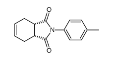 N-p-Tolyl-cis-cyclohexen-(4)-dicarbonsaeure-(1,2)-imid结构式