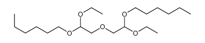 Bis(2-hexyloxy-2-ethoxyethyl) ether结构式
