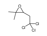 2,2-dimethyl-3-(2,2,2-trichloroethyl)oxirane结构式