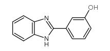 3-(1H-苯并[d]咪唑-2-基)苯酚结构式