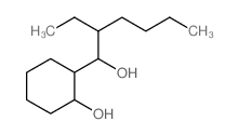 2-ethyl-1-(2-hydroxycyclohexyl)hexan-1-ol Structure
