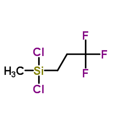 (3,3,3-三氟丙基)二氯甲基硅烷结构式
