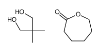 2,2-dimethylpropane-1,3-diol,oxepan-2-one Structure