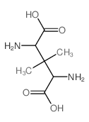Glutamic acid,4-amino-3,3-dimethyl- Structure