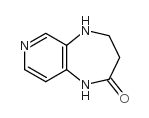 4,5-二氢-1H-吡啶[3,4-b][1,4]二氮杂-2(3h)-酮结构式