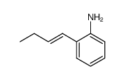 2-(1-butenyl)aniline结构式