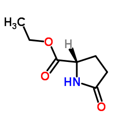 L-焦谷氨酸乙酯结构式