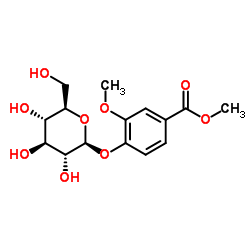 香草酸甲酯糖苷结构式