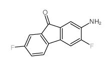 9H-Fluoren-9-one,2-amino-3,7-difluoro-结构式