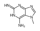 7-methylpurine-2,6-diamine Structure