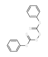 Thioperoxydicarbonicacid ([(HS)C(S)]2S2), diphenyl ester (9CI)结构式